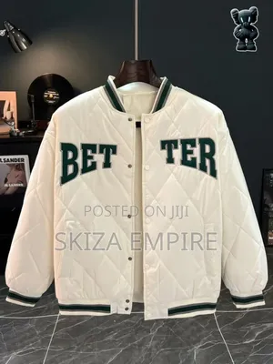 Quilted Varsity Bomber Jacket