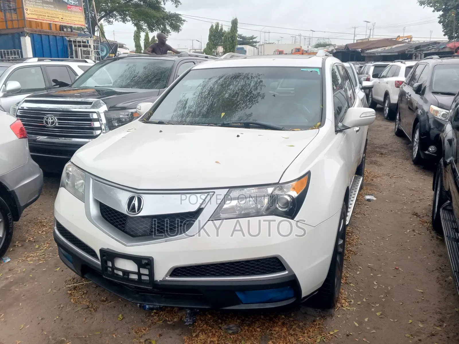 Acura MDX SUV 4dr AWD (3.7L 6cyl 6A) 2013 White
