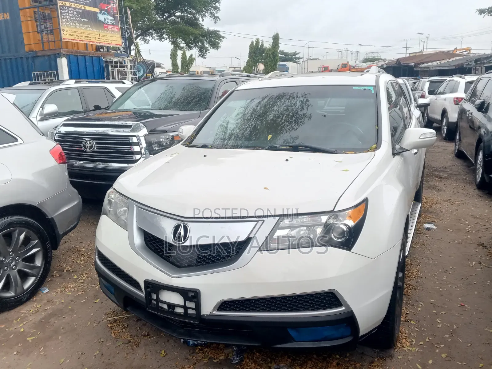 Acura MDX SUV 4dr AWD (3.7L 6cyl 6A) 2013 White