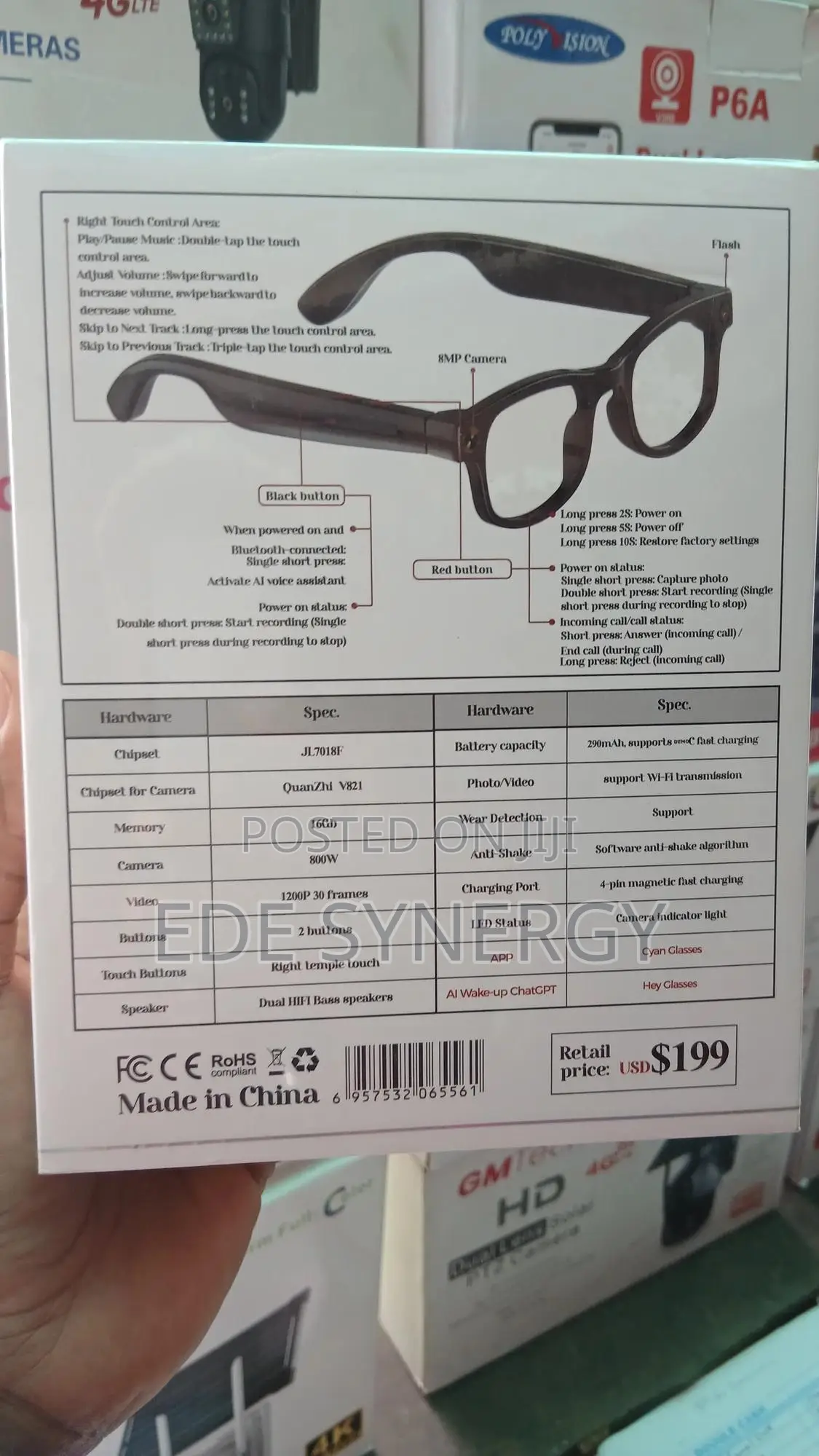 Smart Ai Glasses for Professionals