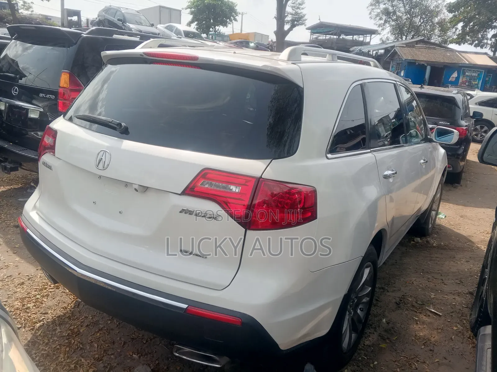 Acura MDX SUV 4dr AWD (3.7L 6cyl 6A) 2013 White