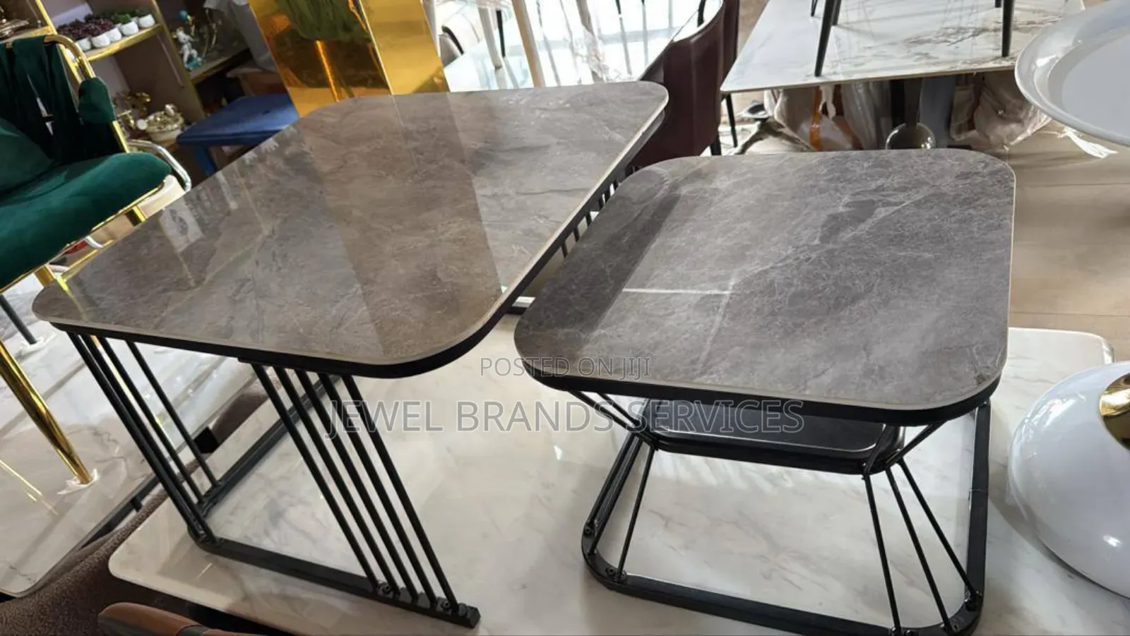 Adjustable Double Centre Table