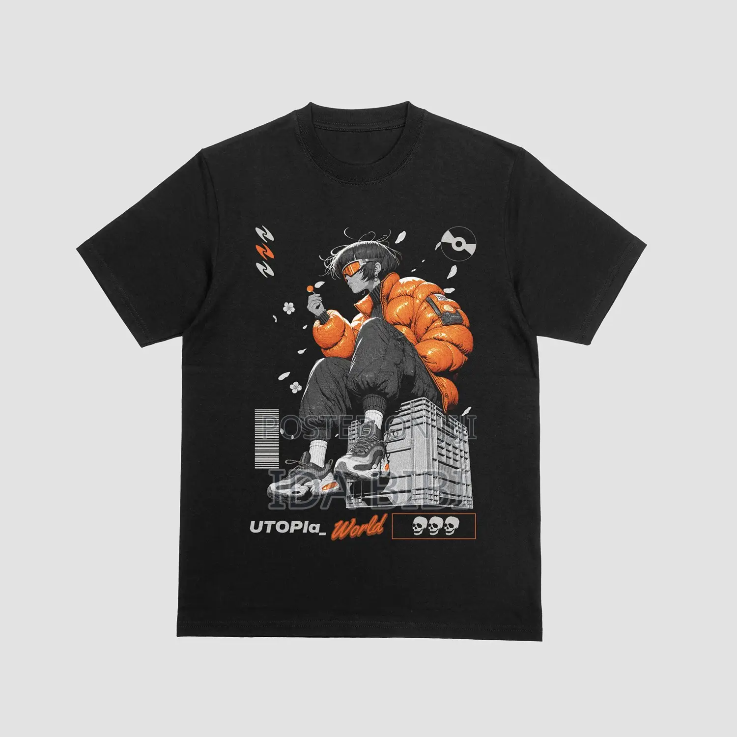 Men Graphic the Future T Shirt