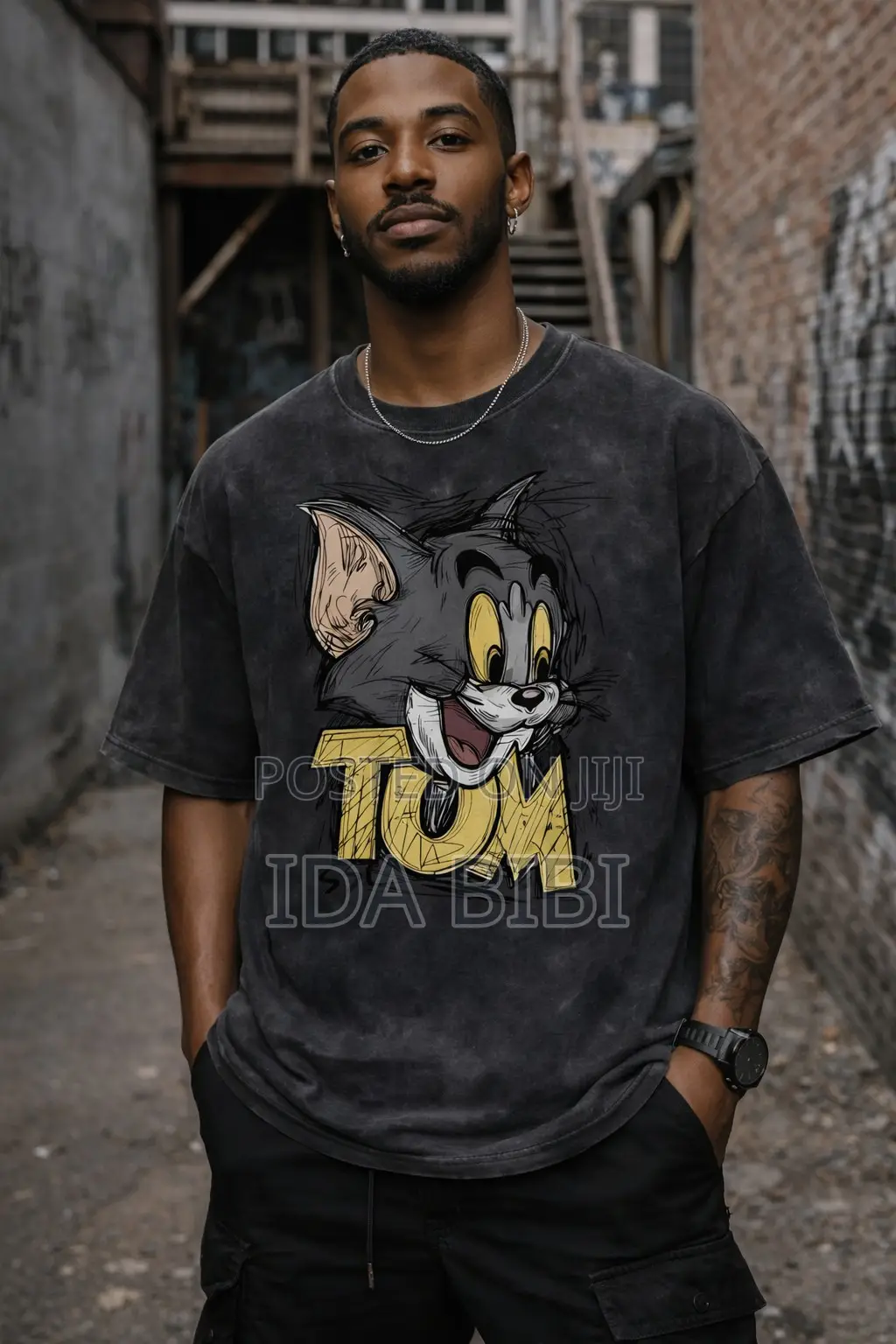 Men Graphic the Future T Shirt
