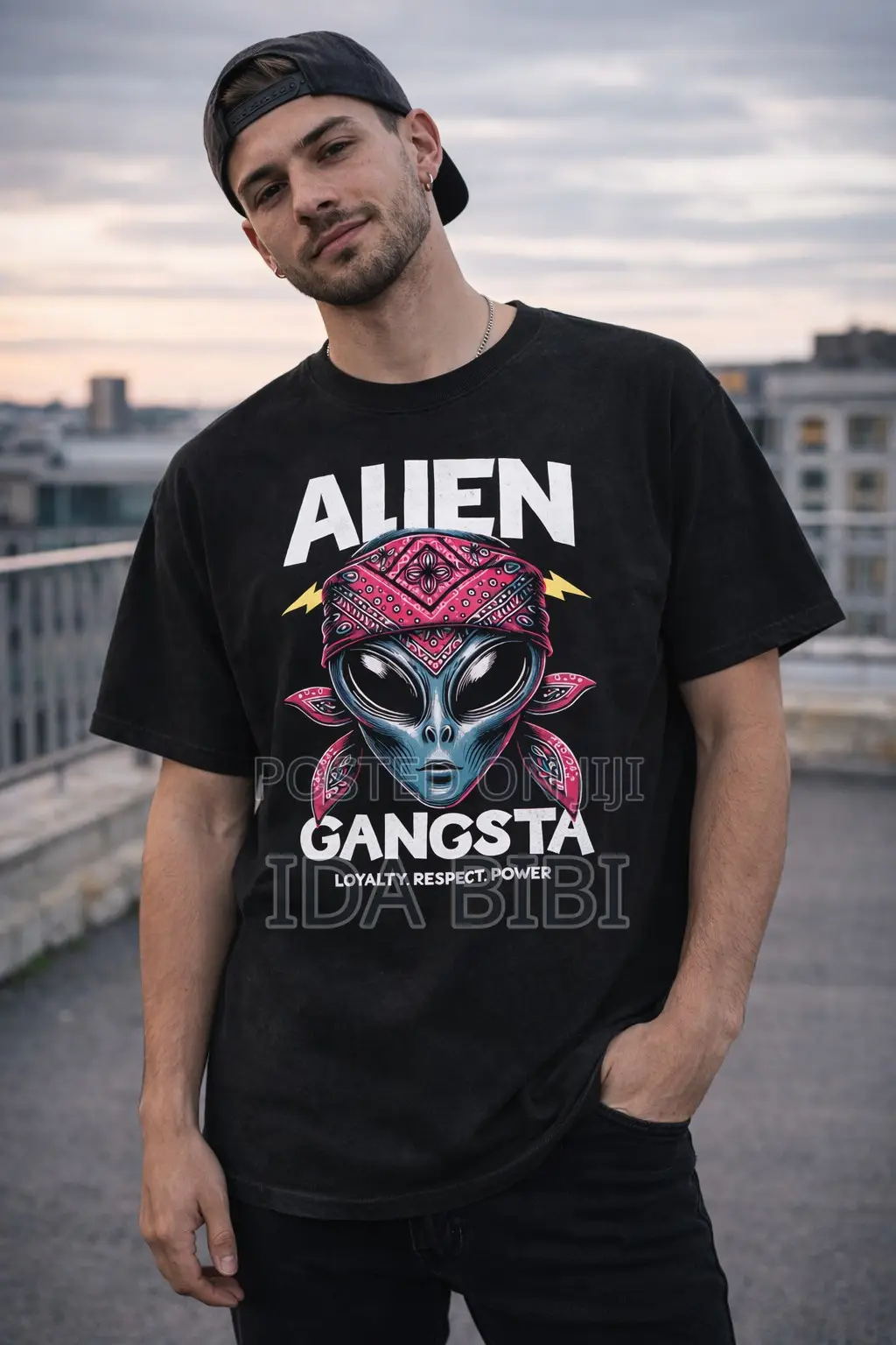 Men Graphic the Future T Shirt