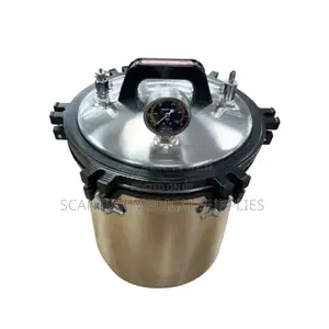 High-Capacity Portable Steam Autoclave