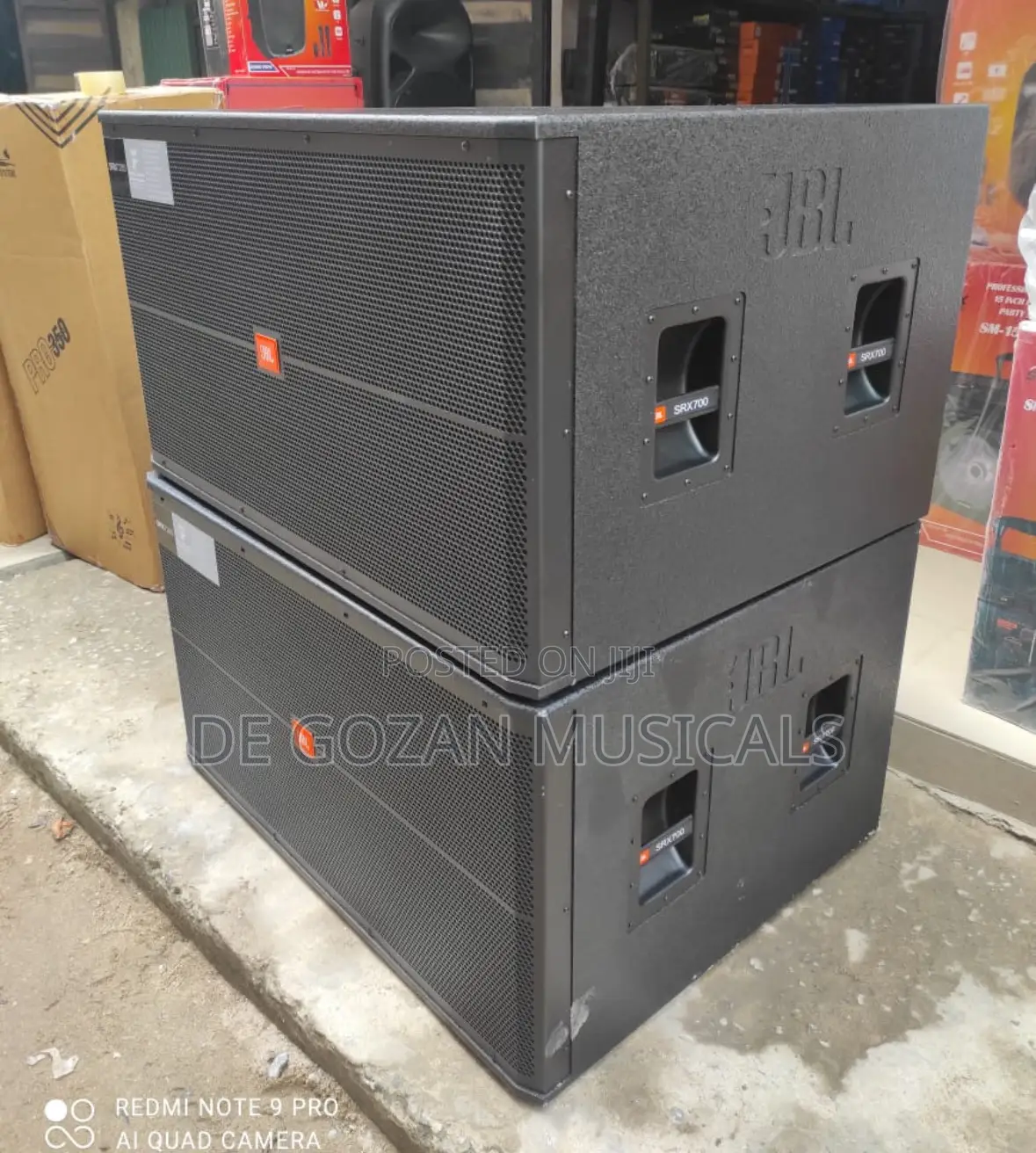 SRX 728s Double Sub Woofers