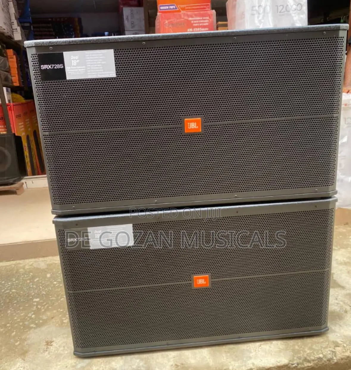 SRX 728s Double Sub Woofers
