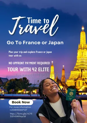Travel To France Or Japan – Visa Support & Tour Packages