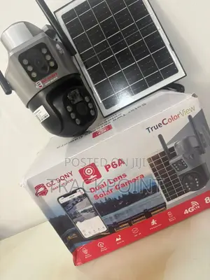 Solar Energy Security Camera With Motion Detection Remote Access