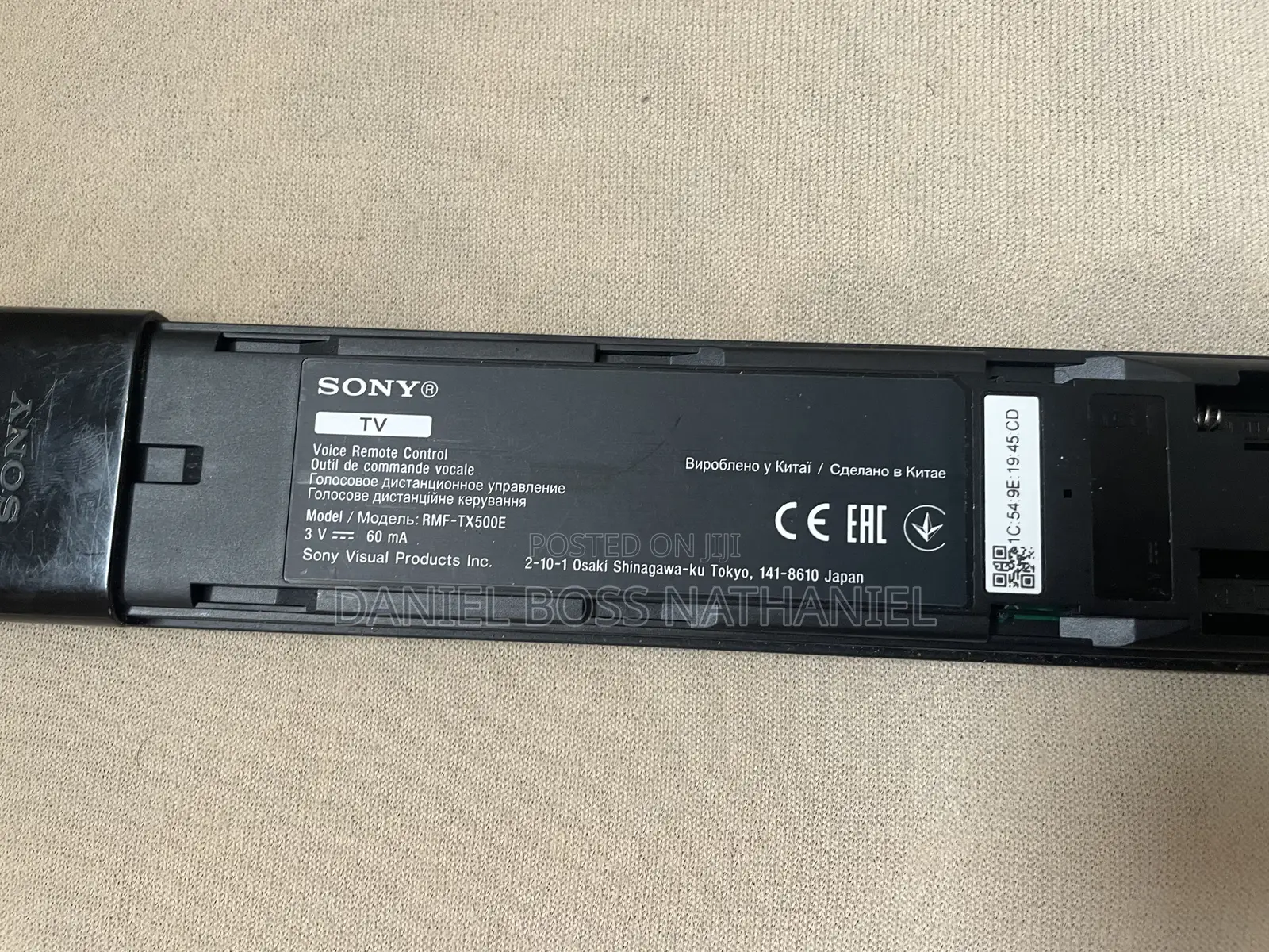 Sony RMF-Tx500e Remote Control (Voice Remote Control)
