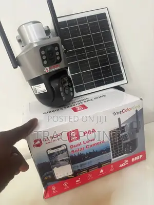 Complete Wireless Camera With 2-Lens Setup Real-Time Alerts