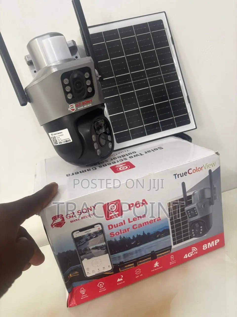 Complete Wireless Camera With 2-Lens Setup Real-Time Alerts