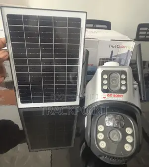 High-End Smart PTZ Camera With Auto Tracking and Solar Power Panel