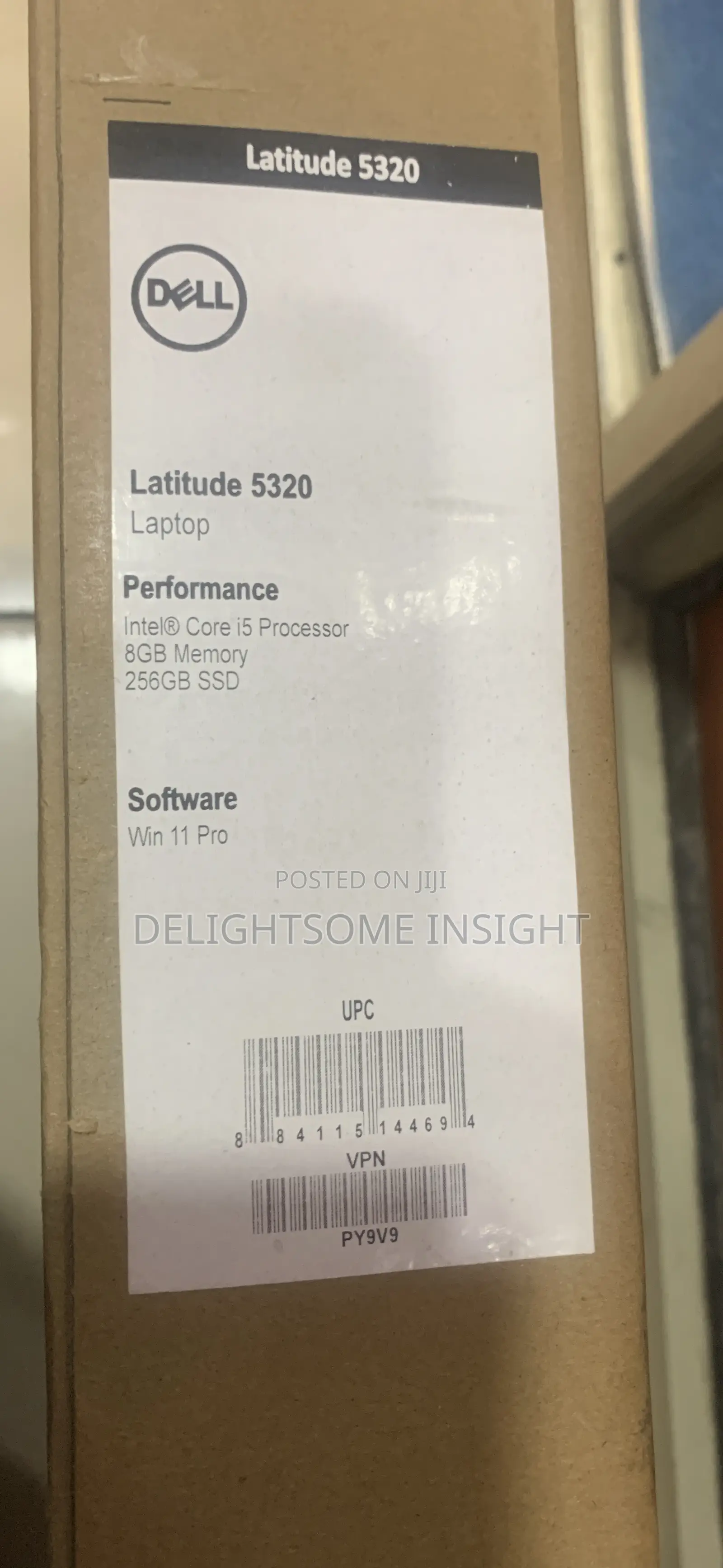 New Laptop Dell Latitude 5320 8GB Intel SSD 256GB