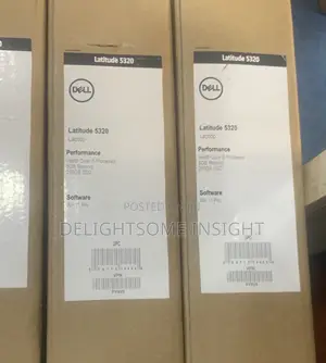 New Laptop Dell Latitude 5320 8GB Intel SSD 256GB