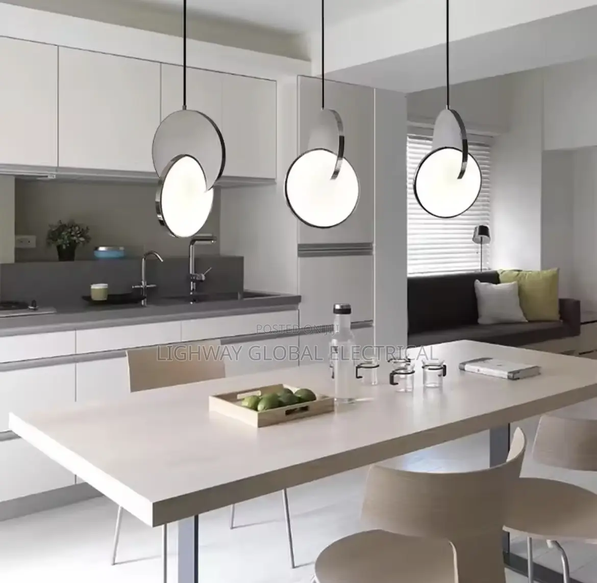 Minimalist Geometric Modern Led Pendant Lamp