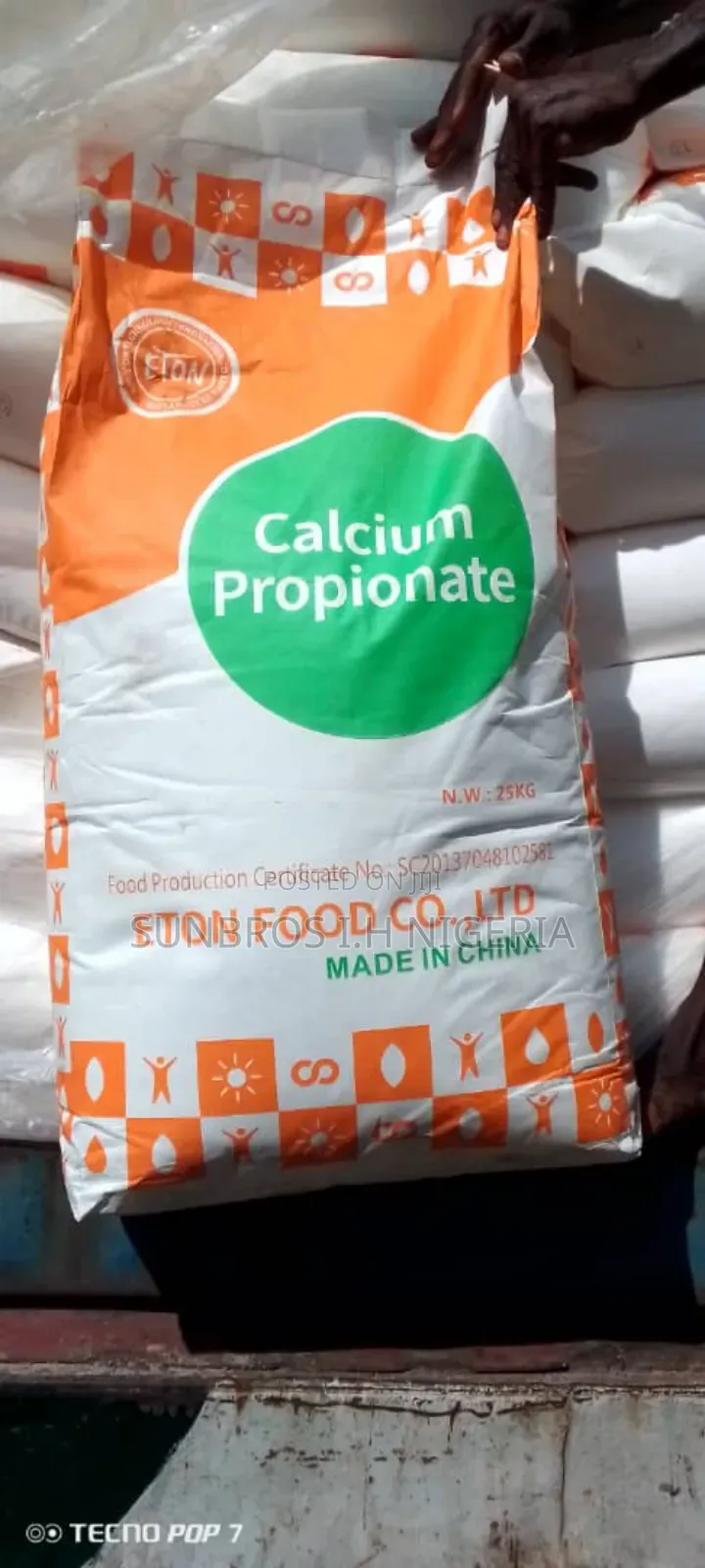 Calcium Propionate 25kg
