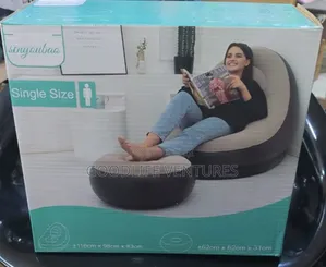 Sofia Chair and Leg Rest With Electric Pump