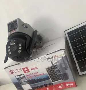 All-Round Solar Security Camera With Motion Alerts and Clear Hd View