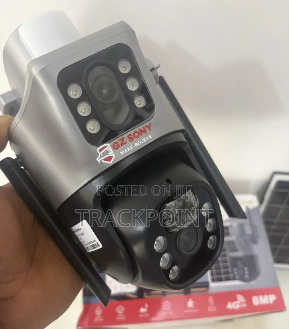 Reliable Smart Security Camera With Night Vision Motion Tracking