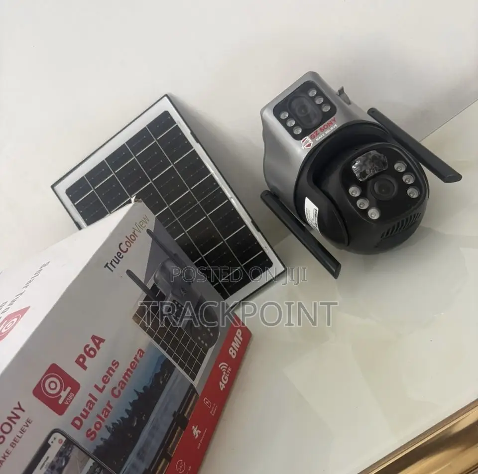 Smart Automatic Motion Tracking Solar-Powered CCTV Camera