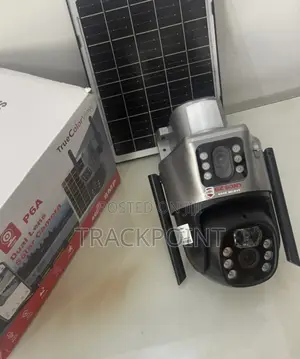 4g Simcard Rotational 10mp Three-Lens Solar Camera