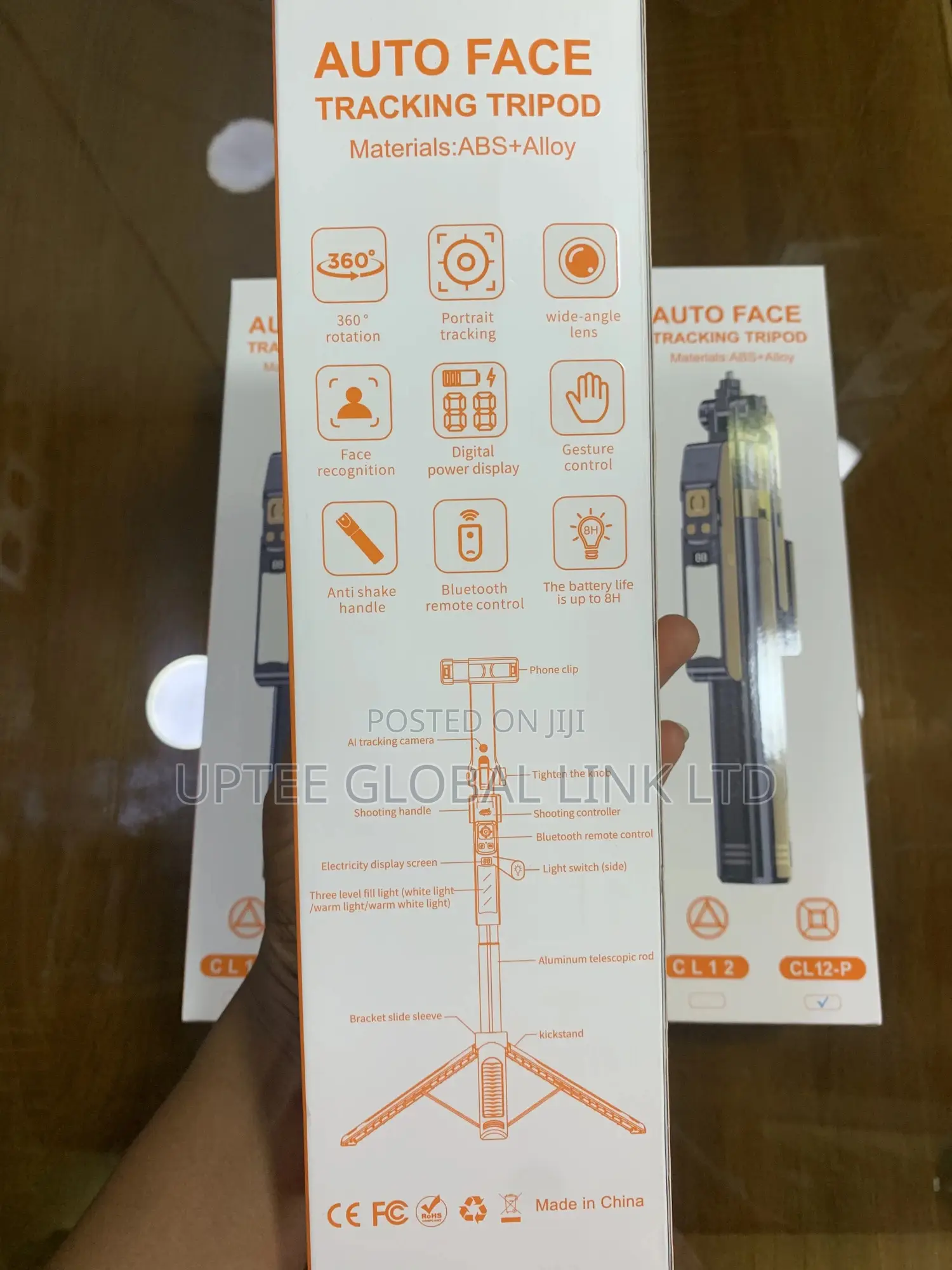 Cl12 Auto Face Tracking Tripod