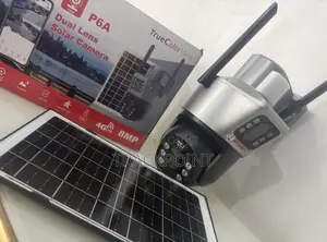Double-Lens 10mp PTZ Solar-Powered 4g CCTV Camera With 360° Rotation