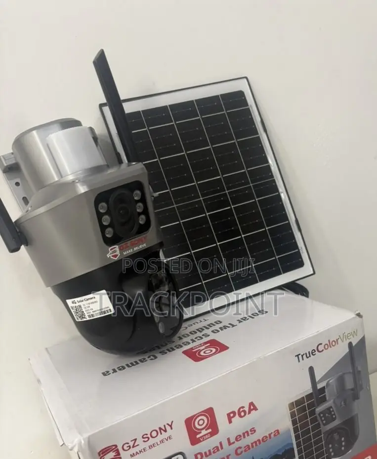 Dual-Lens U-Box With Two-Way Audio Feature Solar Security Camera