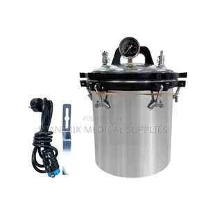 Heavy-Duty Portable Steam Autoclave for Continuous Use