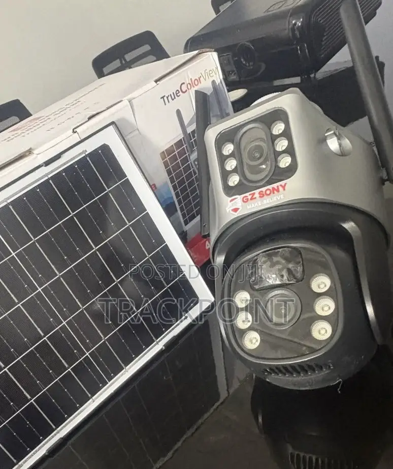 360° Hd Best Smart Security Wireless Solar Triple-Lens Camera