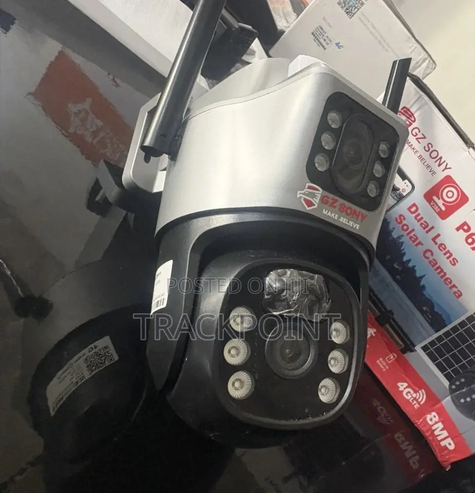CCTV Camera - Solar Powered, Smart Two-Eye Features