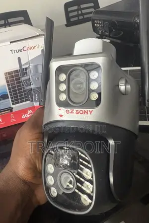 CCTV Camera - Solar Powered, Smart Two-Eye Features