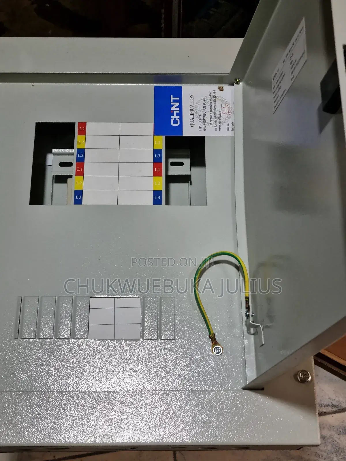 Chint NXS-4 Distribution Board.