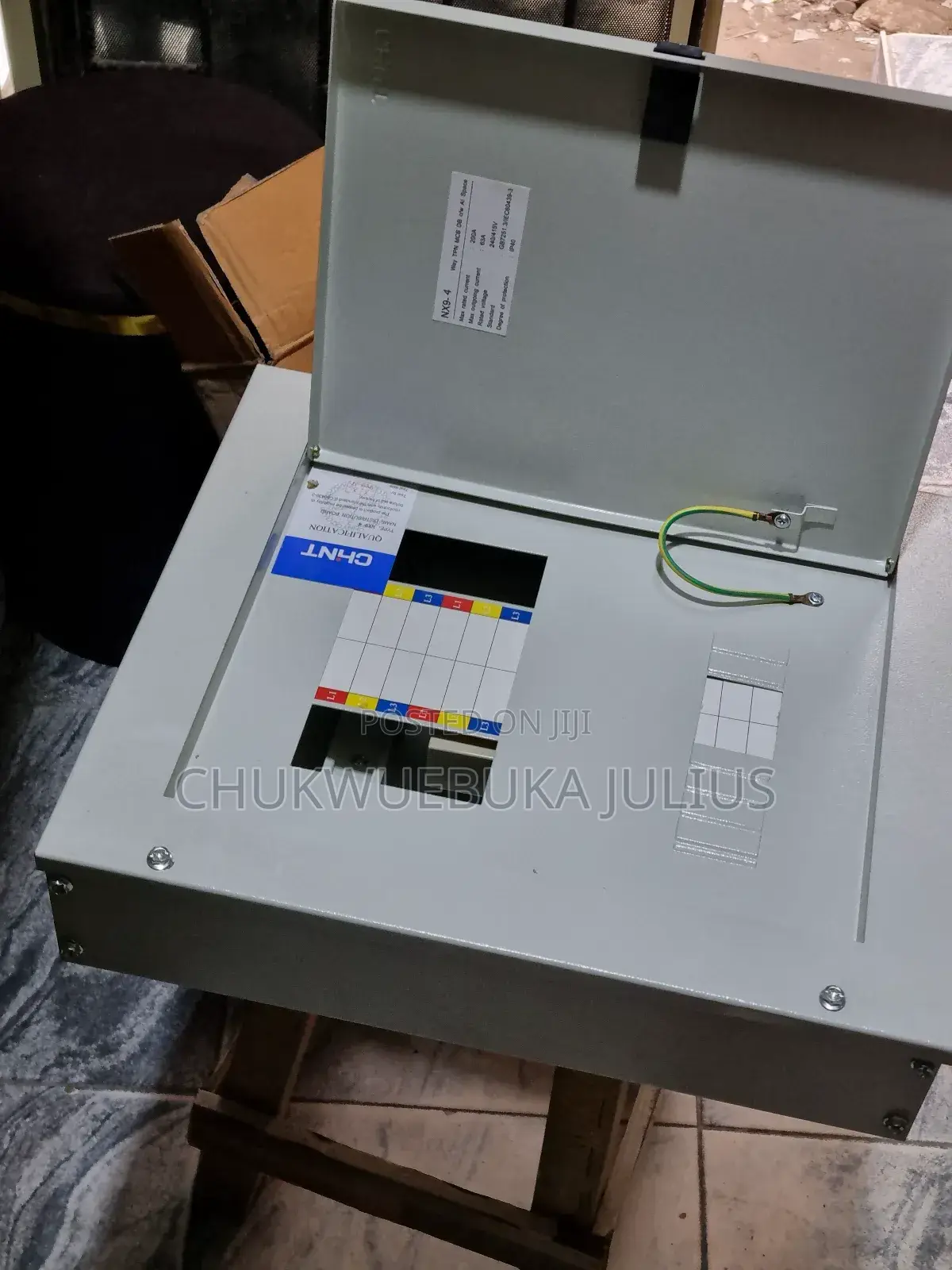 Chint NXS-4 Distribution Board.