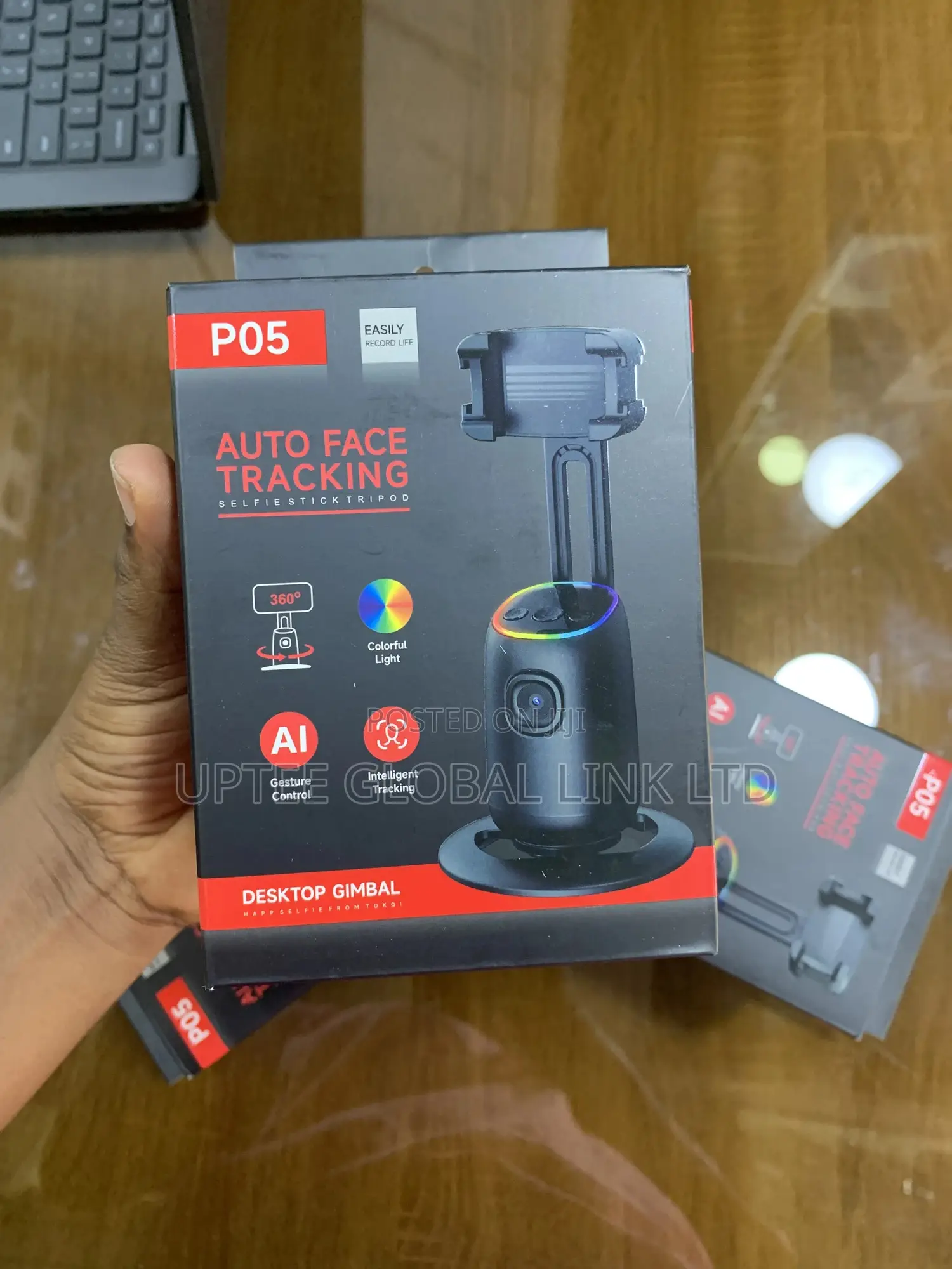 Po5 Auto Face Tracking Desktop Gimbal
