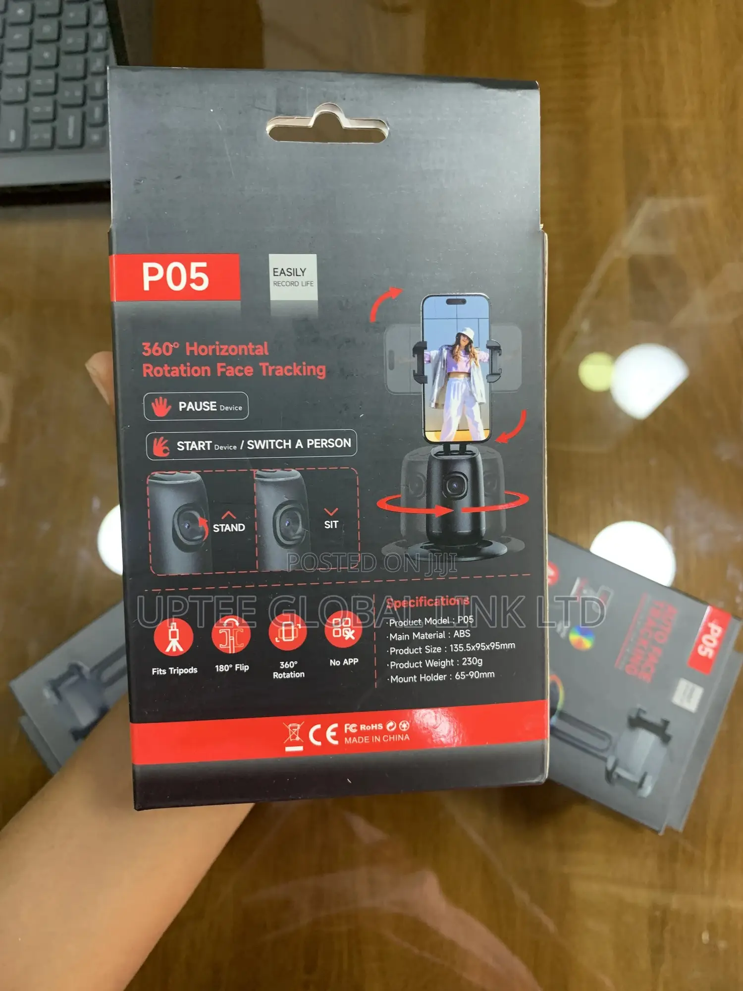 Po5 Auto Face Tracking Desktop Gimbal