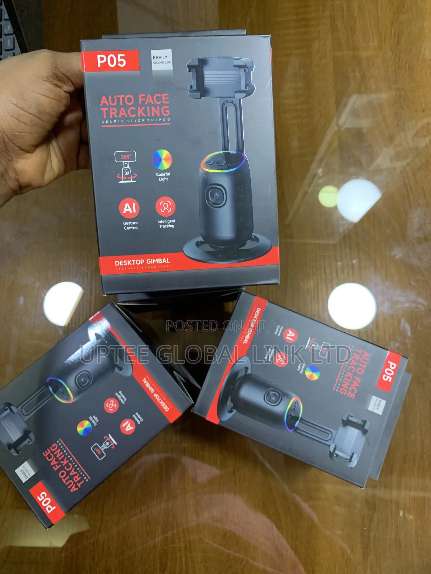 Po5 Auto Face Tracking Desktop Gimbal