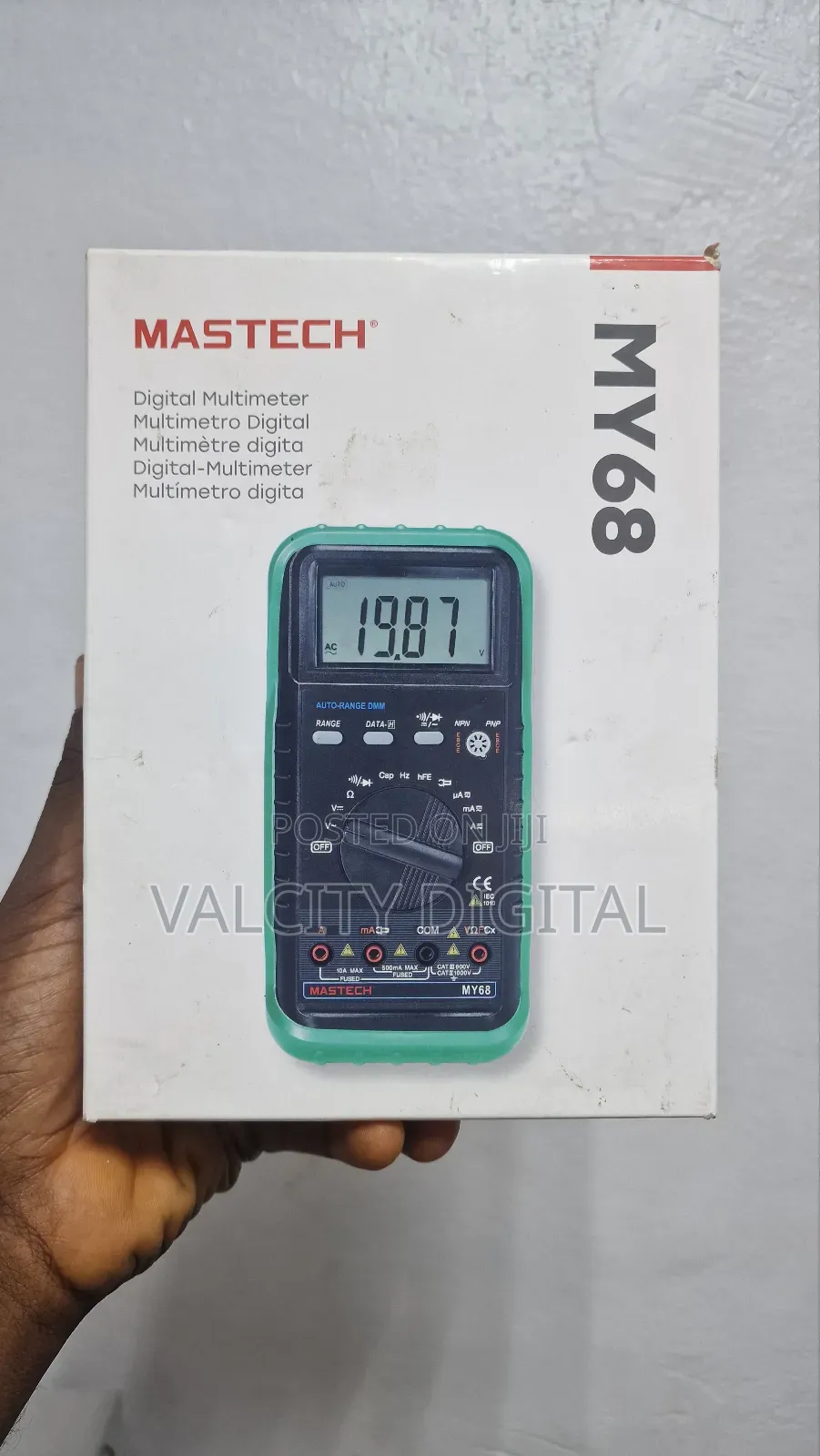 My68 Mastech Digital Multimeter, Multimetro
