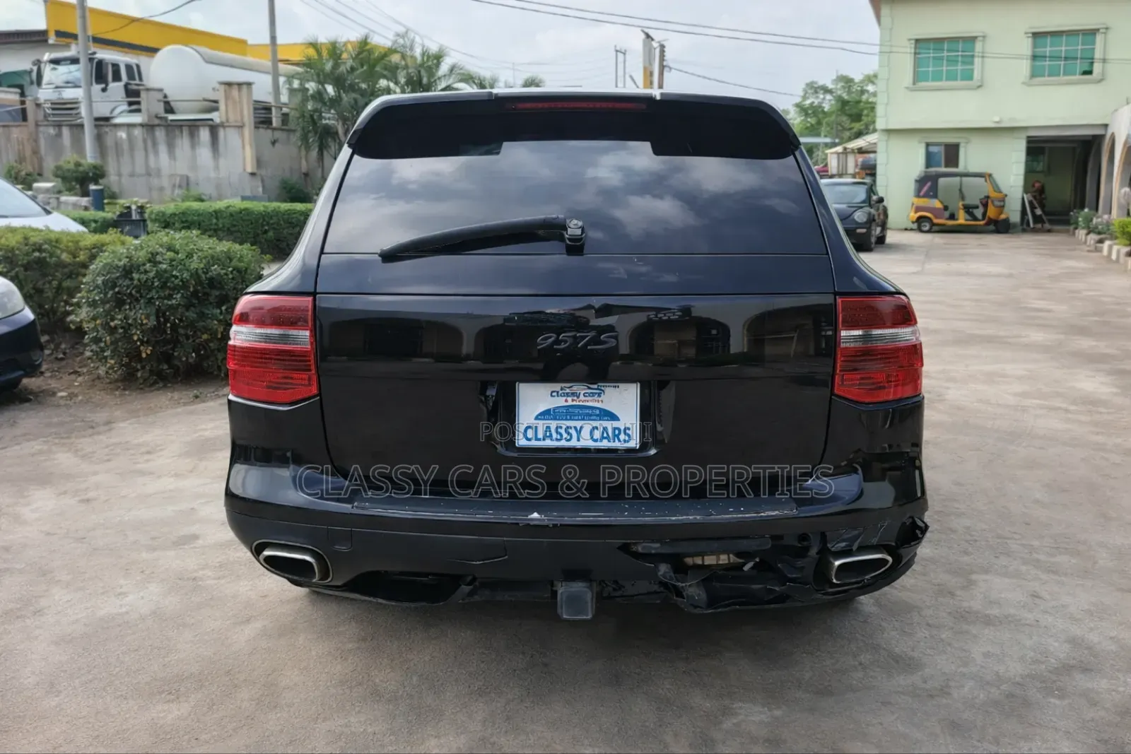 Porsche Cayenne Turbo 2007 Black