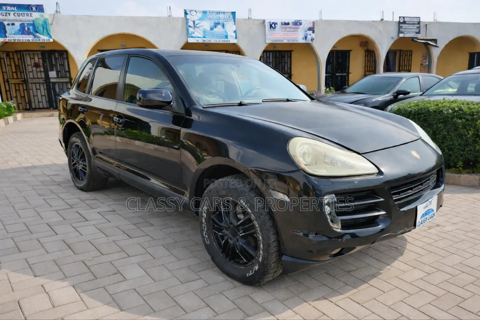 Porsche Cayenne Turbo 2007 Black