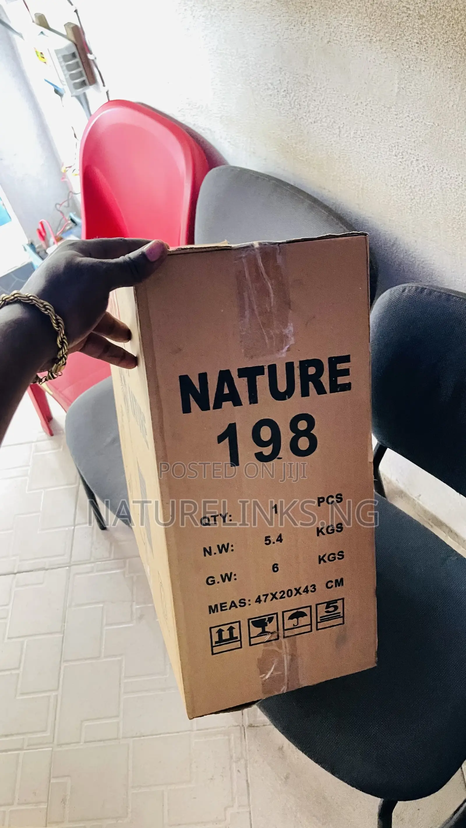 Nature Solar Standing Fan