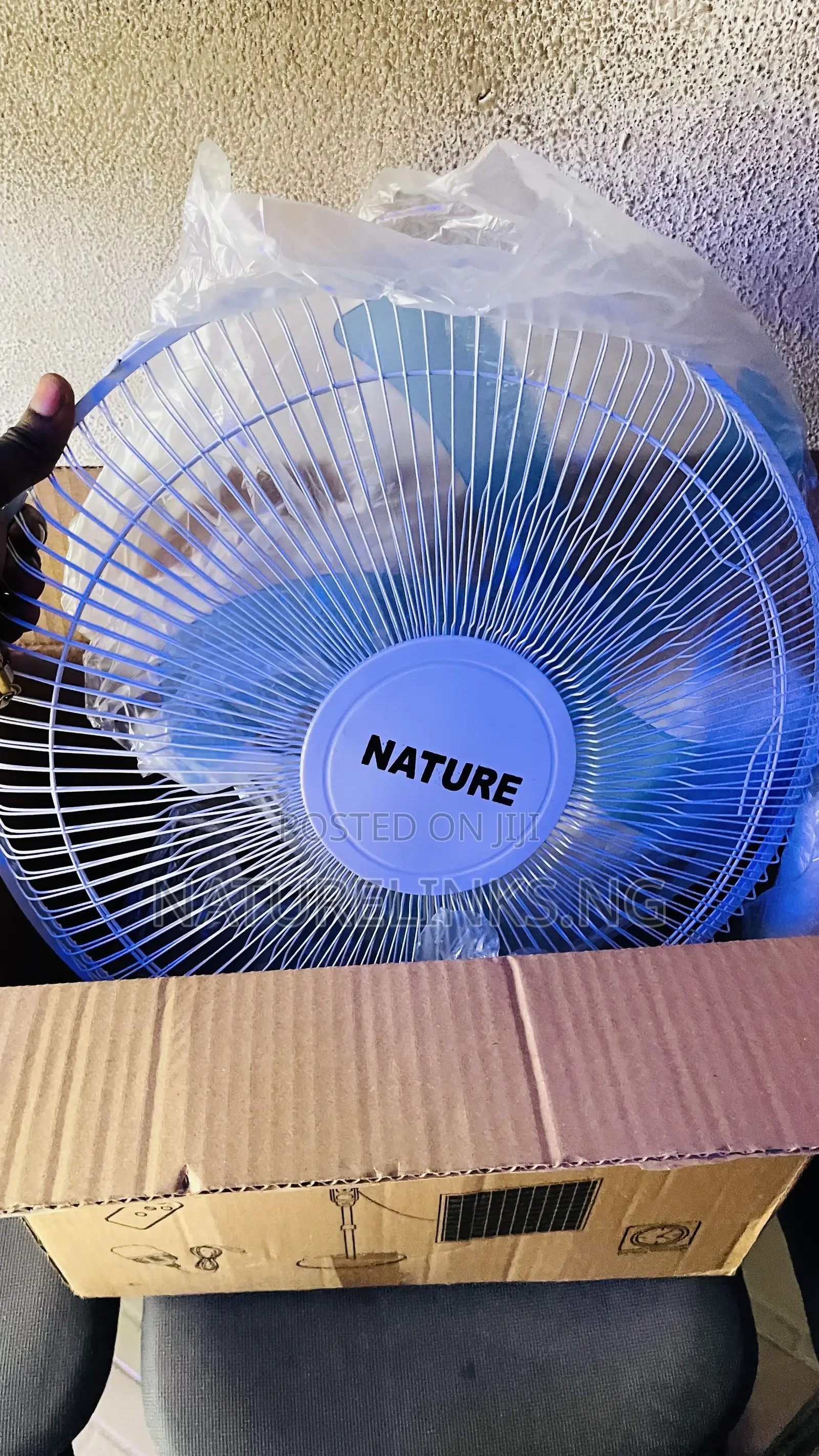 Nature Solar Standing Fan
