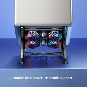 Gaming Laptop Cooling Pad | 4 Fans RGB Adjustable Stand