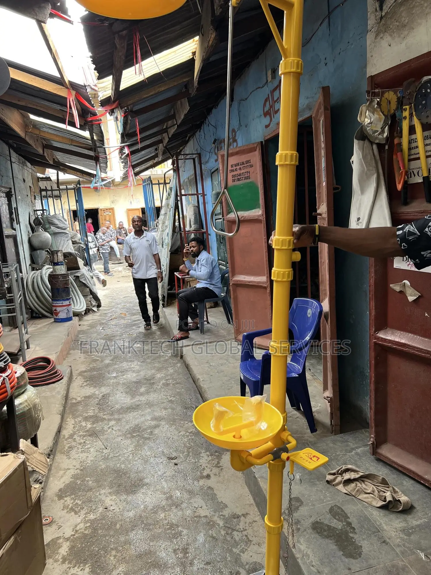 Plastic Eyewash Shower