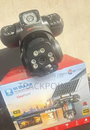Truecolor View Solar Three Screens Camera With Best Camera Resolution