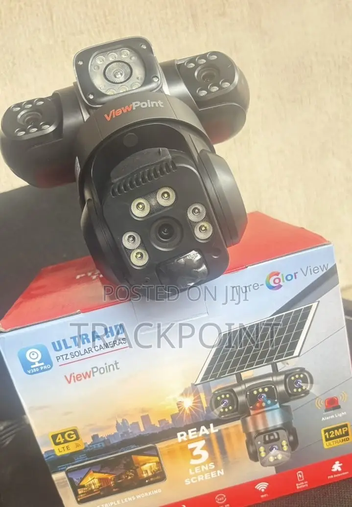 Truecolor View Solar Three Screens Camera With Best Camera Resolution
