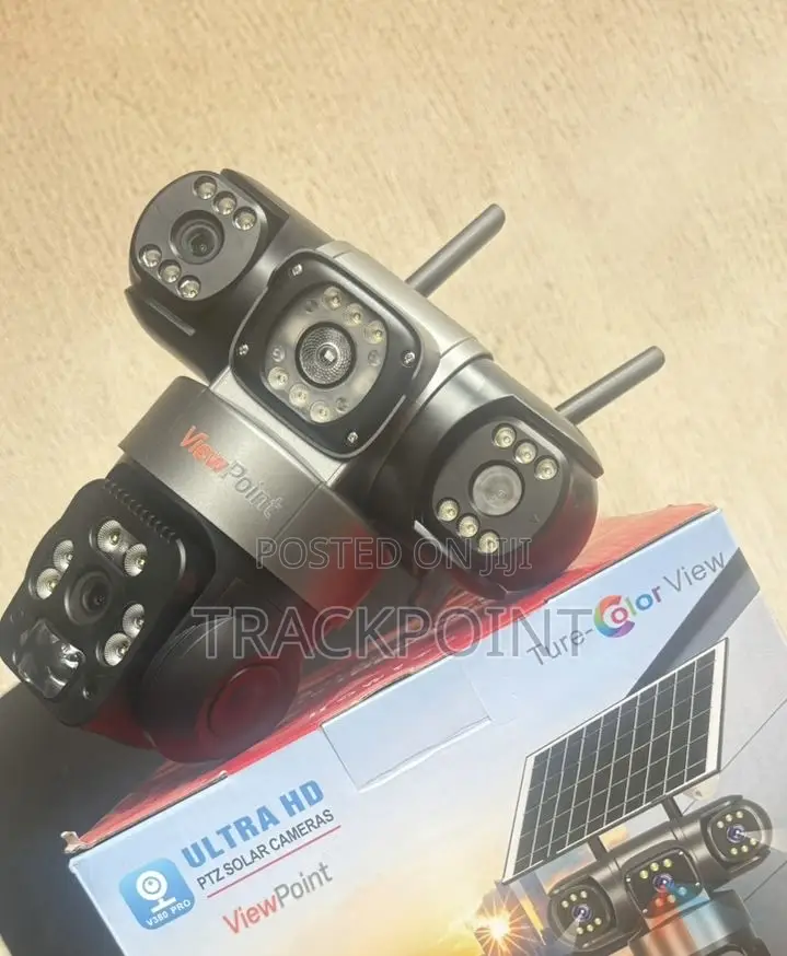 Truecolor View Solar Three Screens Camera With Best Camera Resolution