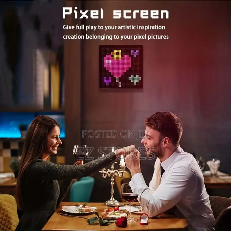 32x32 RGB Led Pixel Display | App-Controlled Smart Board
